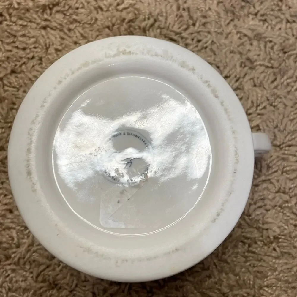 Anthropologie Monogram Mug Cup Letter O